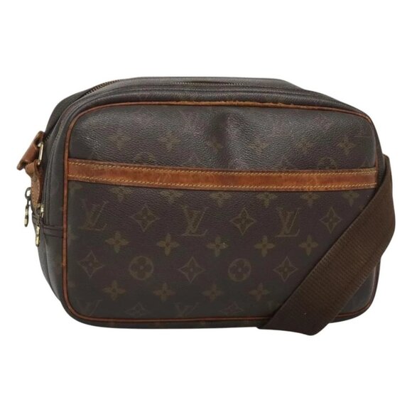 LOUIS VUITTON Monogram Reporter PM Shoulder Bag - Picture 1 of 16